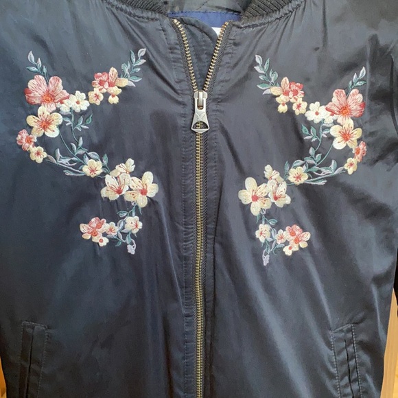 Embroidered Bomber Jacket - Picture 2 of 4